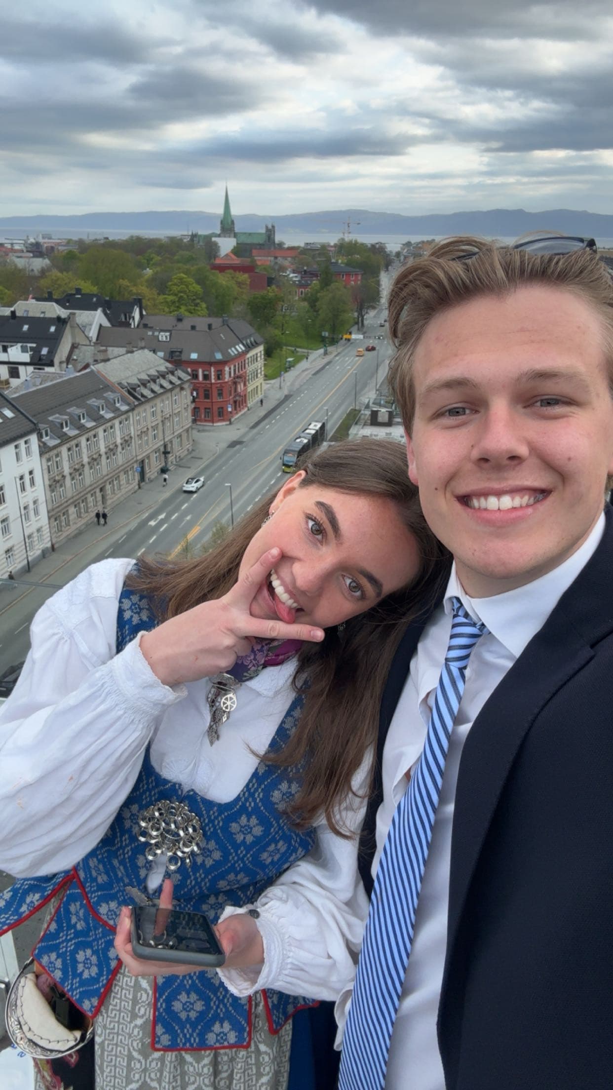 17. mai selfie of you two together